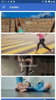 HIIT & Cardio Workout by Fitify android App screenshot 0