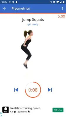 HIIT & Cardio Workout by Fitify android App screenshot 3